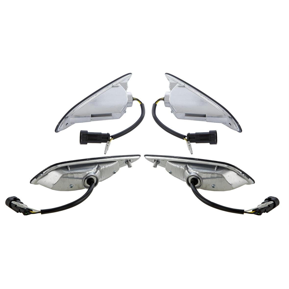 Indicator set LED getint voor Vespa Primavera/Sprint 50cc 2T/4T
