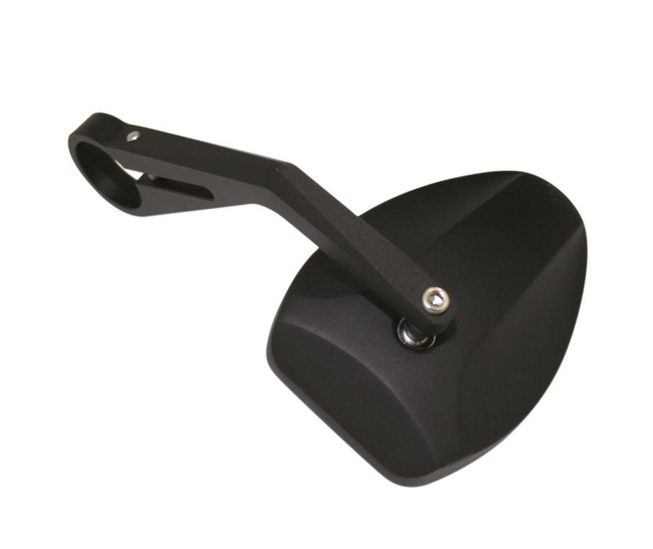 Stuurspiegel FERRARA 2 voor Vespa links of rechts, zwart