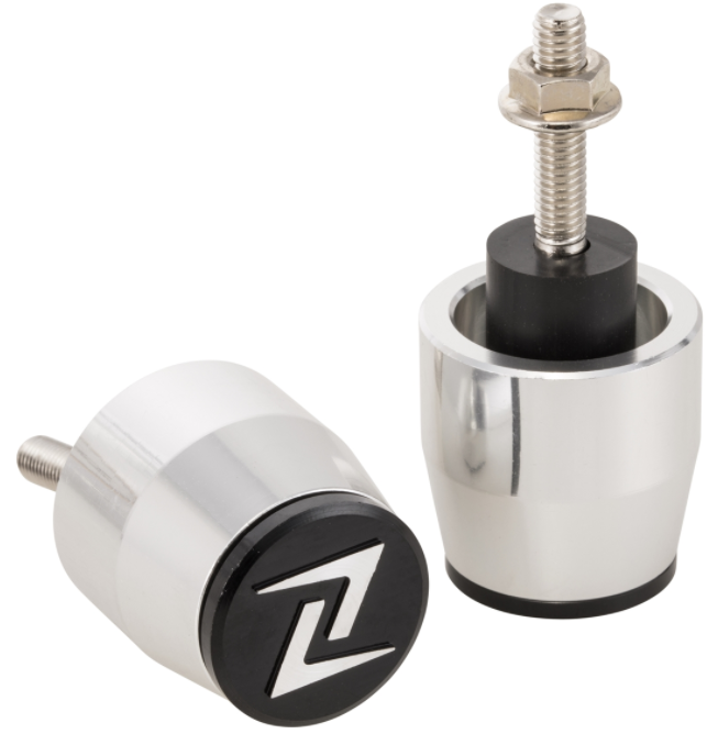 Stuurbalans gewichten links/rechts voor Vespa Primavera/Sprint/ET/LX/LXV/S, zilver