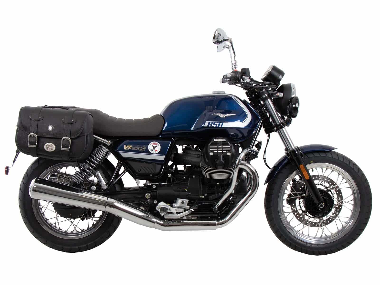C-Bow zijdrager chroom voor Moto Guzzi V7 850 Special/Stone/Centenario (21-24) Hepco & Becker
