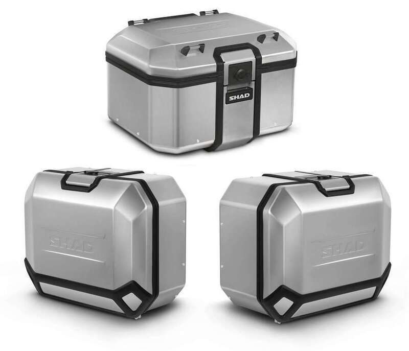 SHAD Terra Full Pack 131L - Top Case 48L + Seitenkoffer rechts 36L + Seitenkoffer links