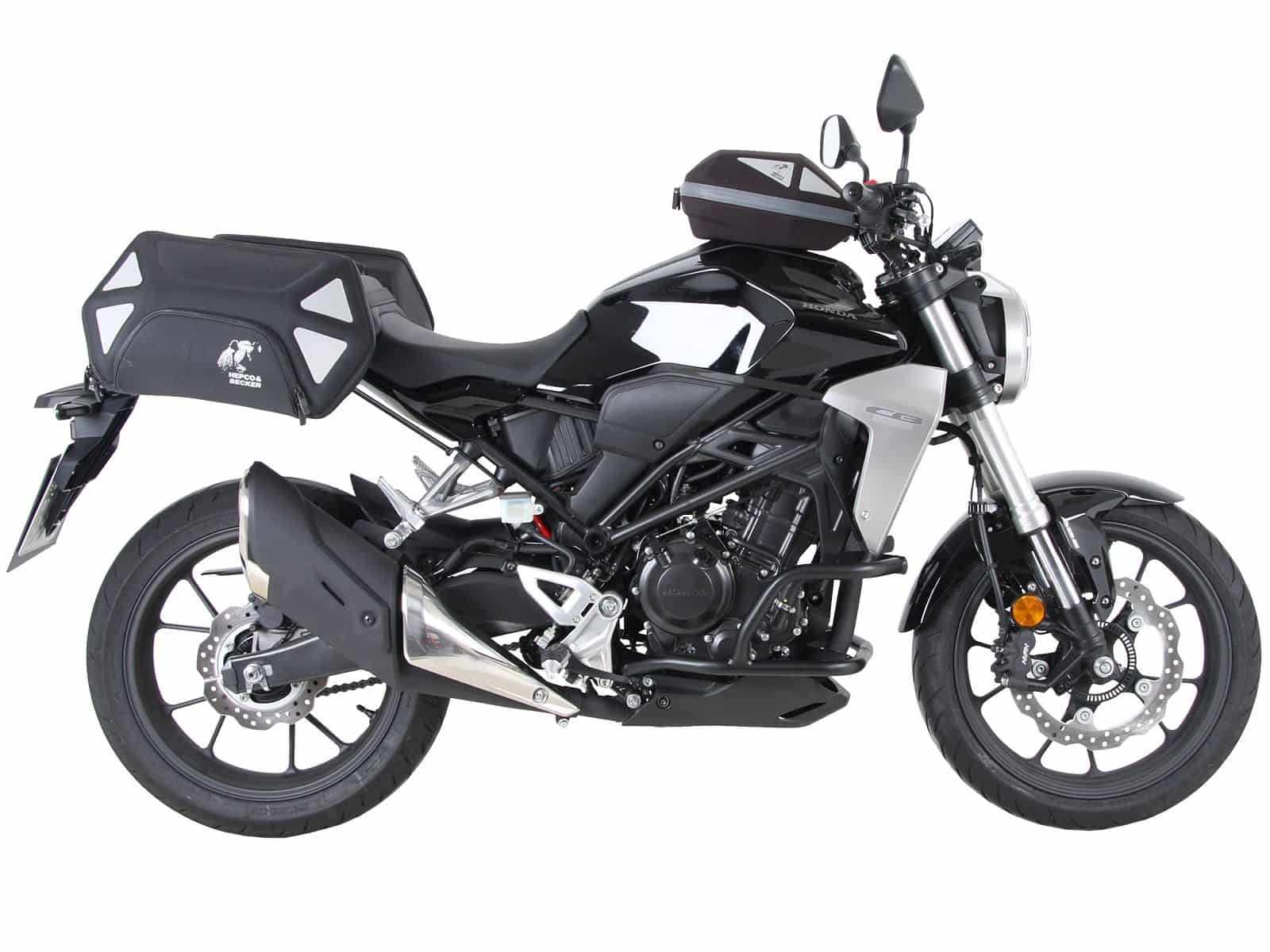 C-Bow zijdrager zwart voor Honda CB 300 R (18-) Hepco & Becker