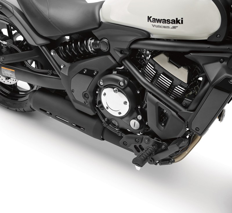 Koppelingsplaat verchroomd voor Vulcan S (Bj.15-19) Origineel Kawasaki