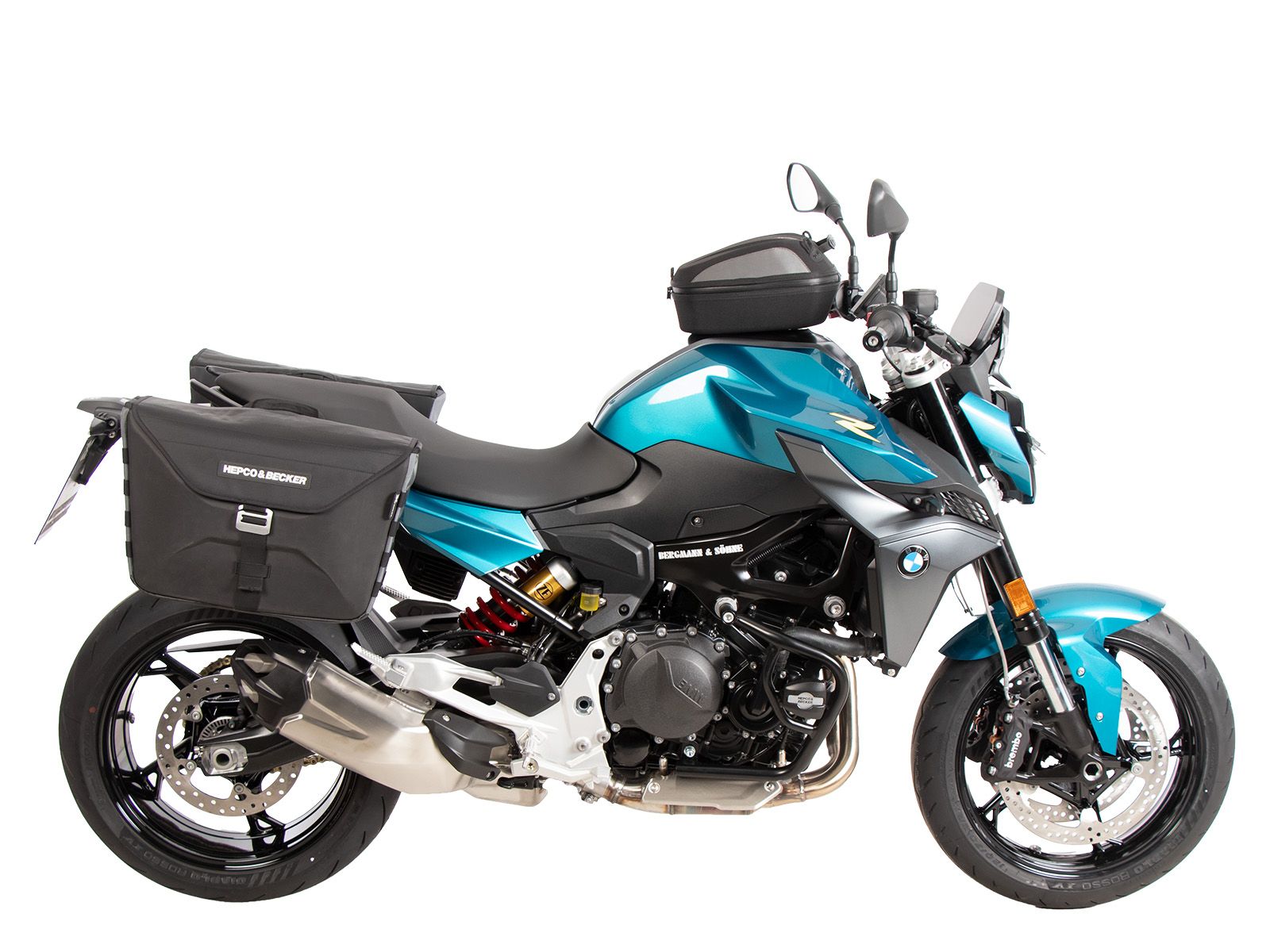 C-Bow zijdrager zwart voor BMW F 900 R (25-) Hepco & Becker
