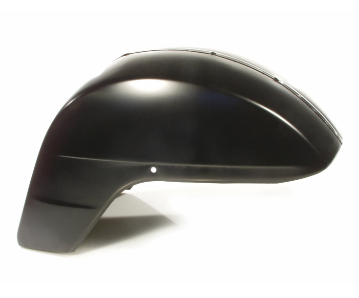 Spatbord FACO voor Vespa PX 80-200ccm, metaal, zwart