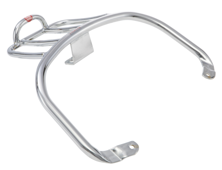 Bagagedrager/Socius Houder Chroom voor Vespa Primavera/Sprint 50-150cc 2T/4T AC
