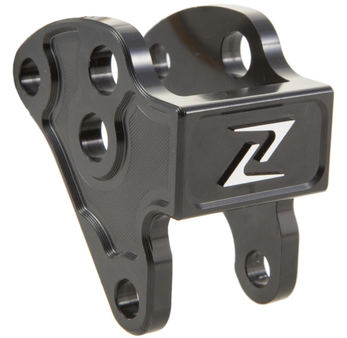 Adapter voor verlaging schokdemper, achter voor Vespa Primavera/Sprint, zwart