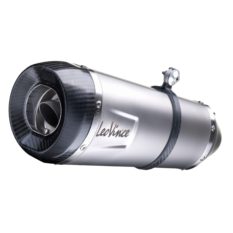 LeoVince uitlaatsysteem Factory S, roestvrij staal, slip on voor Yamaha YZF-R1 / M (Bj.15-16)