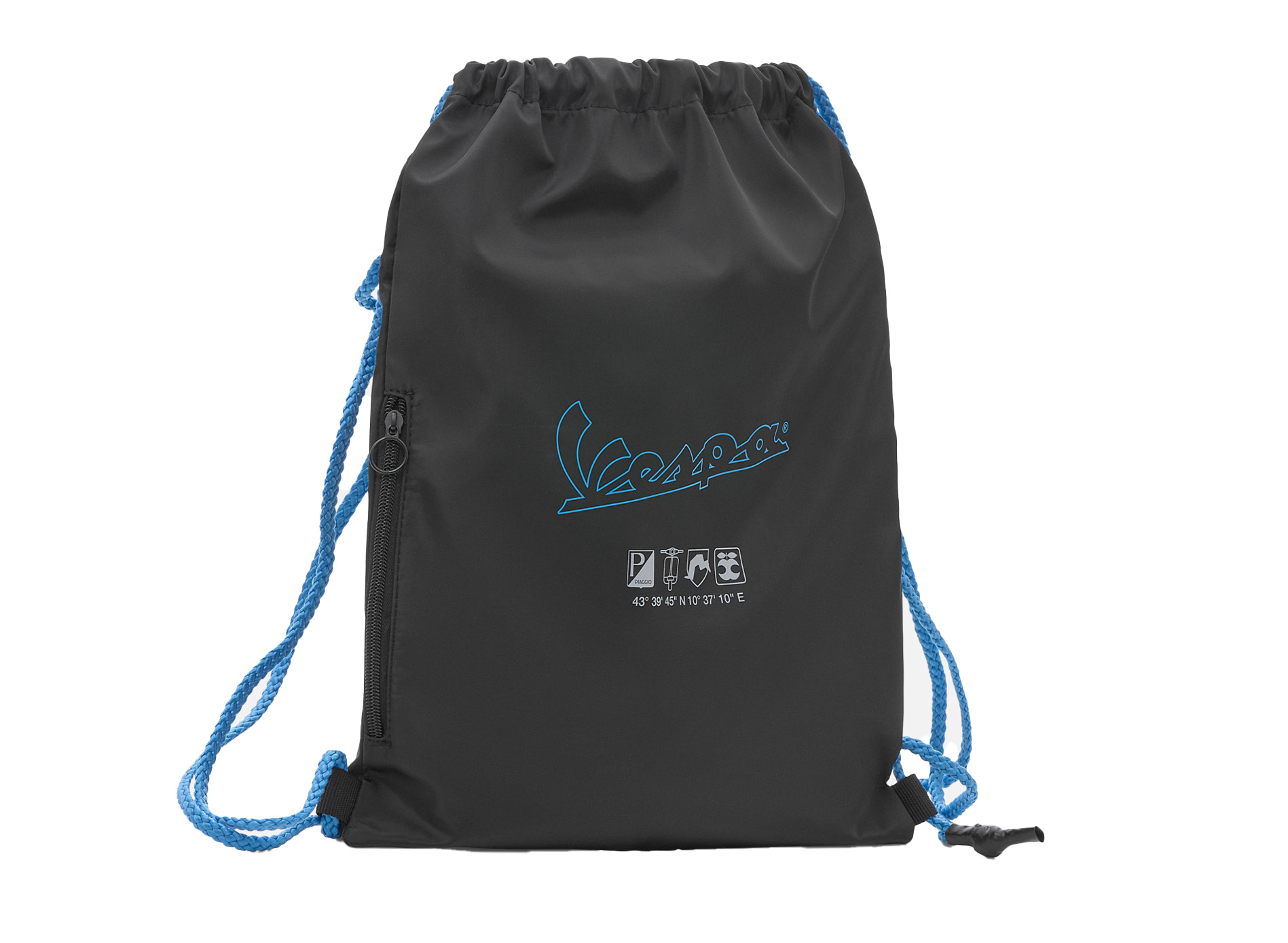 Vespa rugzak zwart blauw DEC collectie
