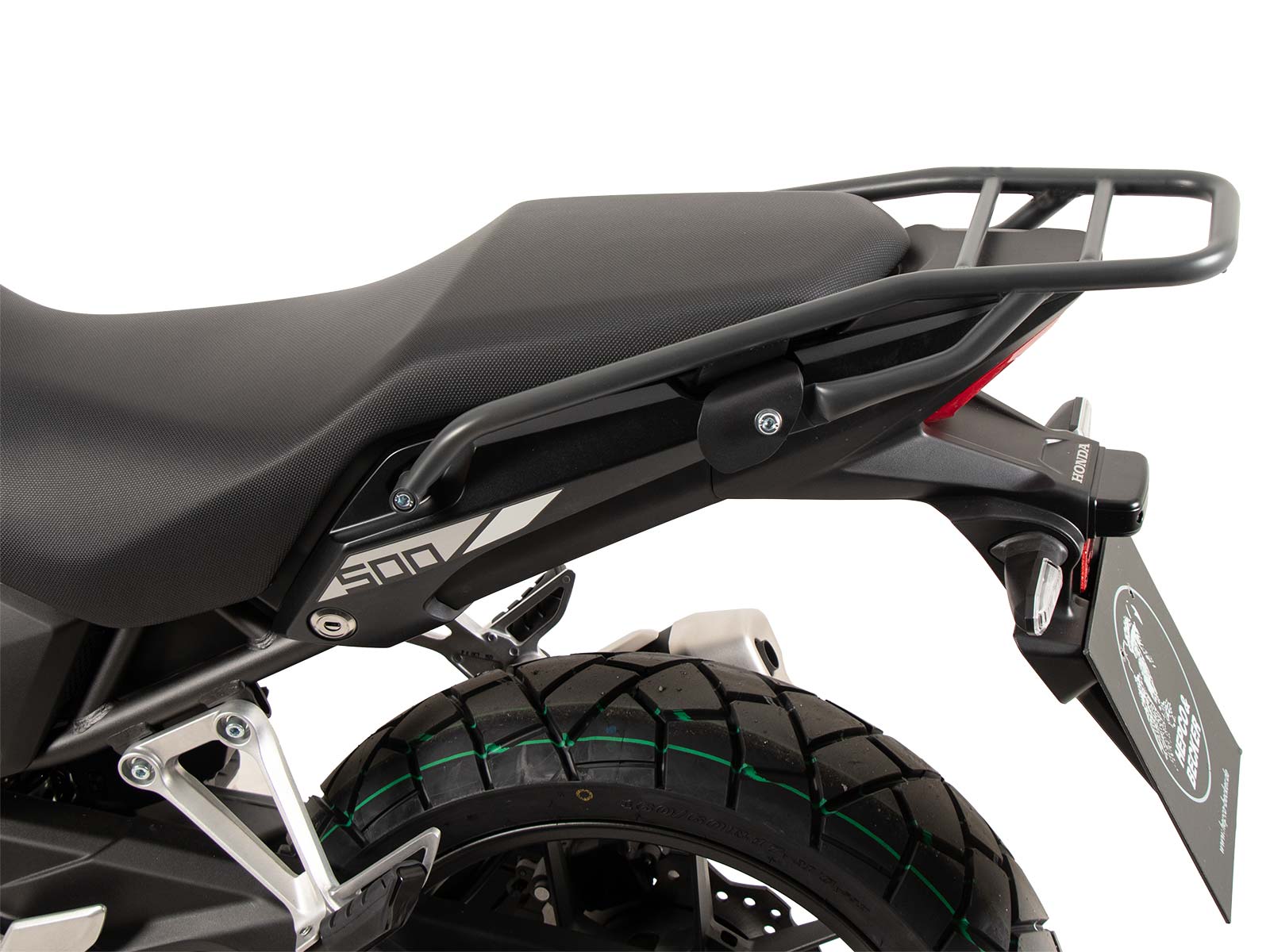 Buisvormig bagagerek antraciet voor Honda CB 500 X (17-18) Hepco & Becker