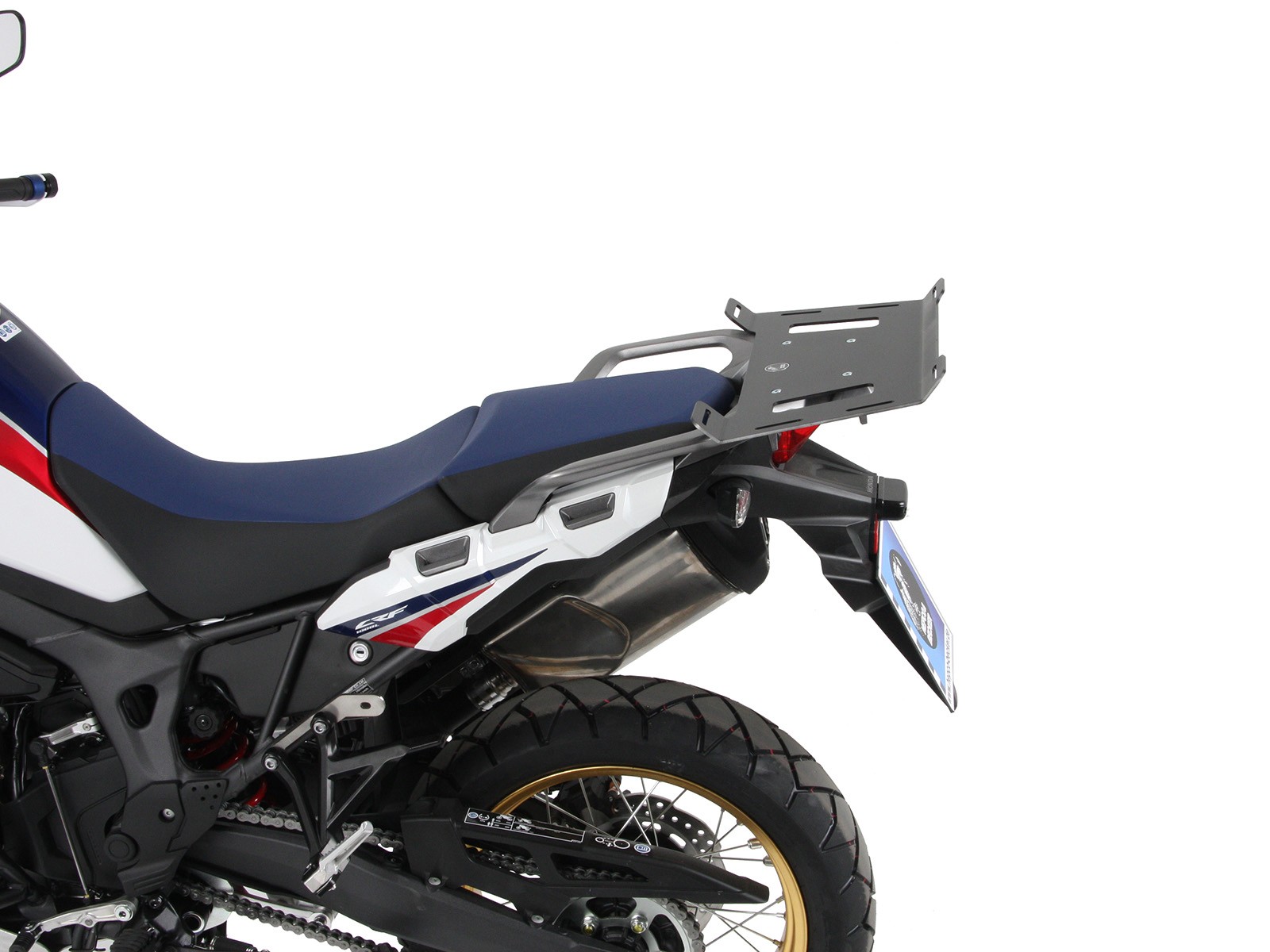 Bagagerek verbreding zwart voor Honda CRF 1000 Africa Twin (My.16-17) Hepco & Becker