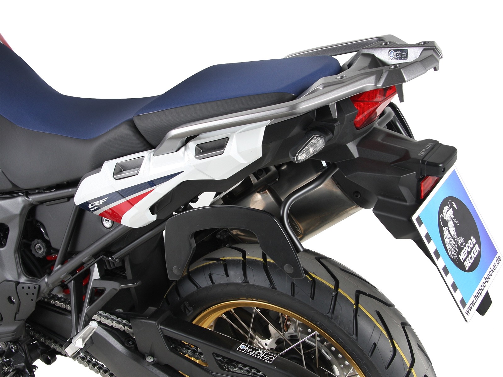 C-Bow zijdrager zwart voor Honda CRF 1000 Africa Twin (18-19) Hepco & Becker