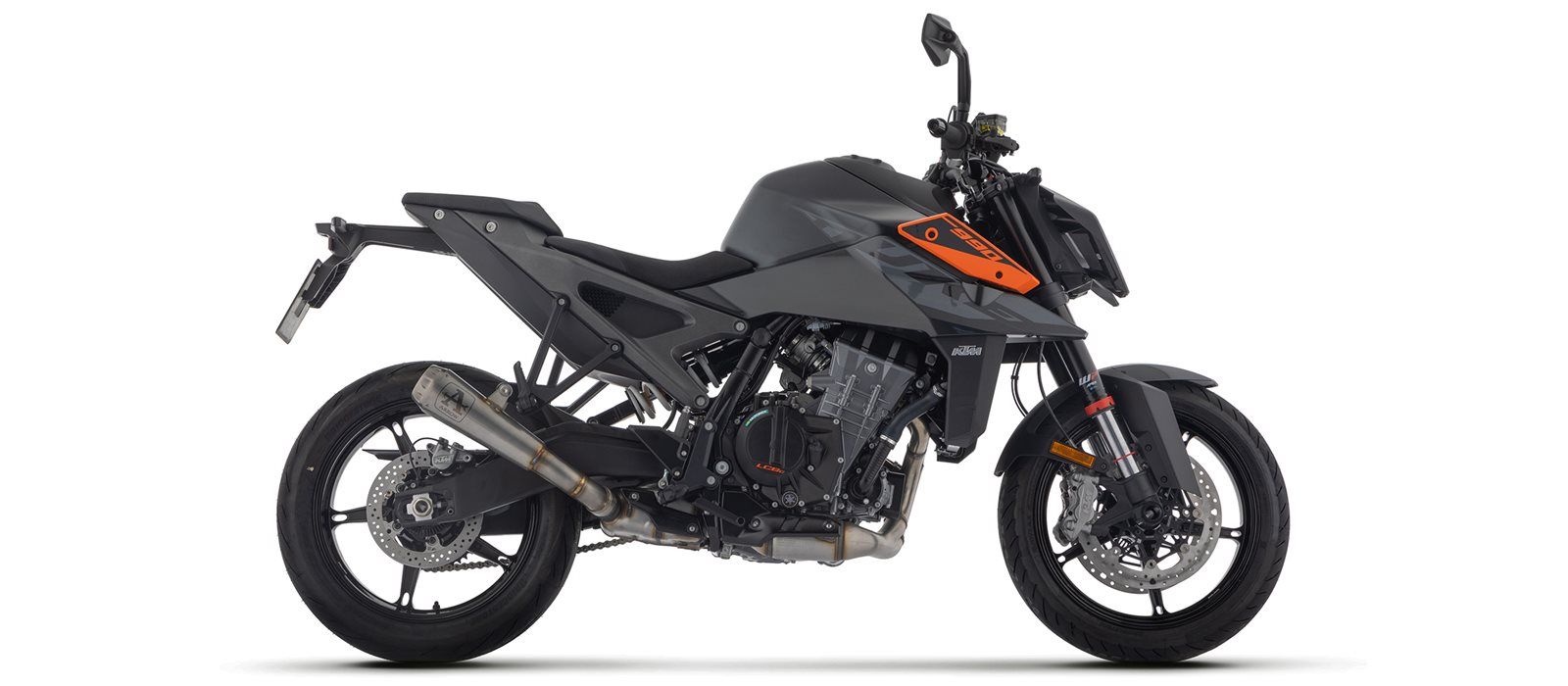 ARROW PRO-RACE NiChroom uitlaat voor KTM Duke 990 (24-)