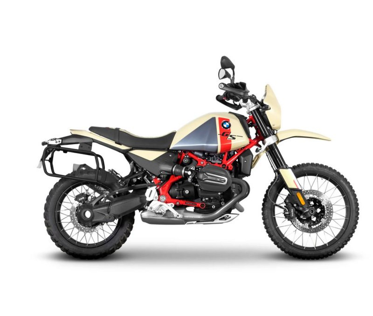 Shad zijkofferhouders 4P-systeem, zwart gelakt, voor BMW R 12 G/S (25-)
