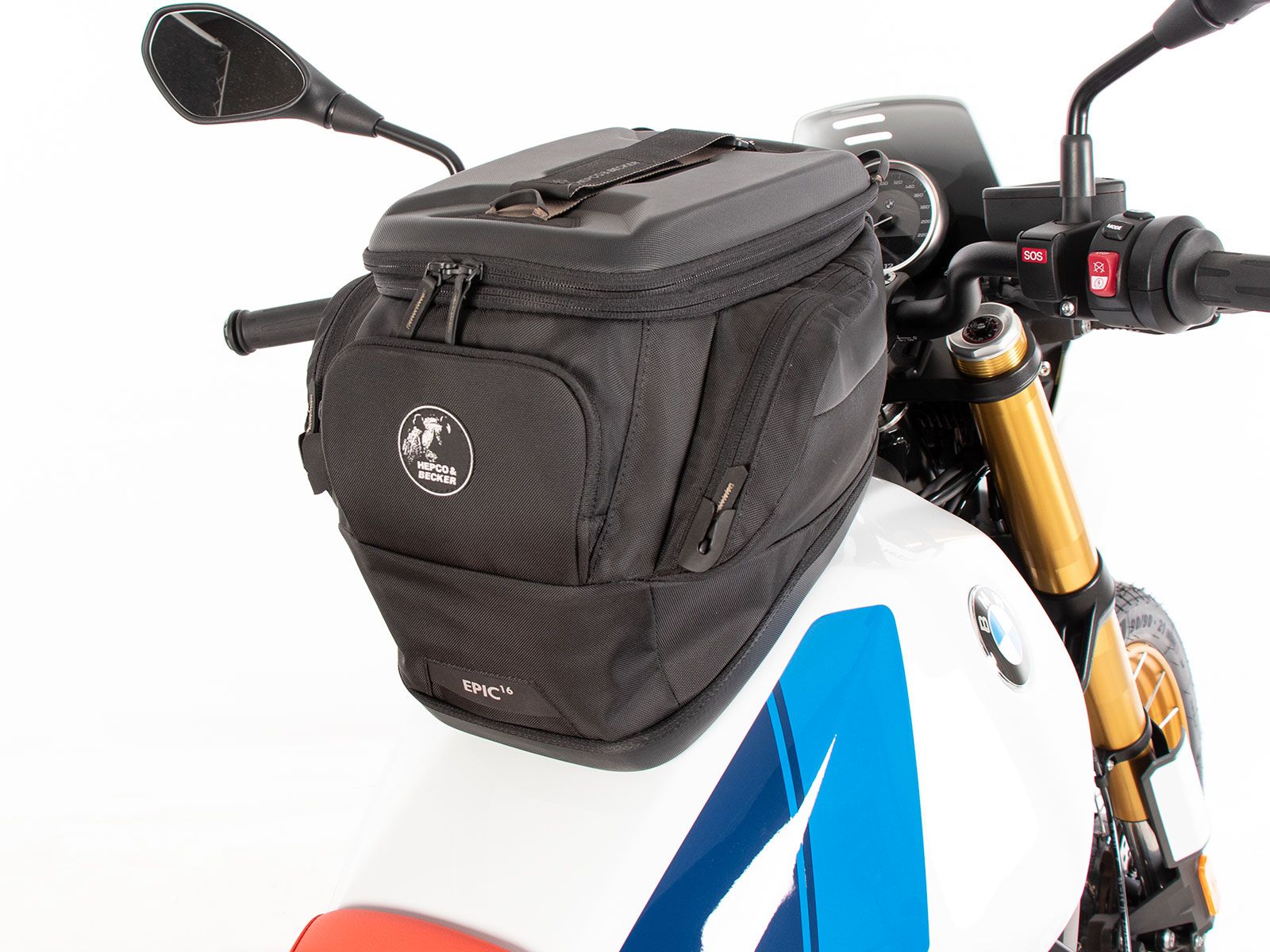 Basistankring incl. tanktasvergrendeling voor BMW R 12 G/S (25-) Hepco & Becker