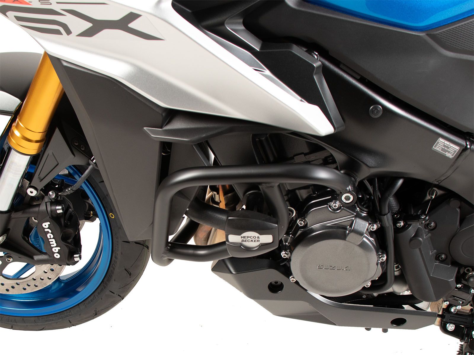 Beschermplaat motorbeschermer voor Suzuki GSX-S 1000 GX (24-) Origineel Hepco & Becker