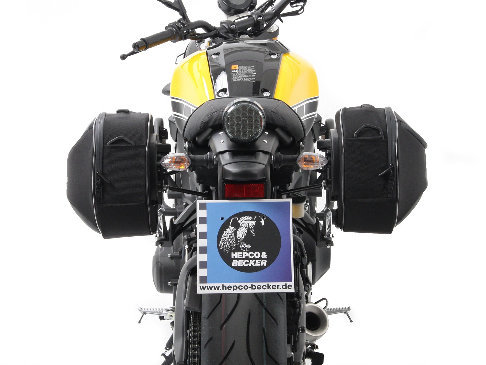 C-Bow zijdrager zwart voor Yamaha XSR 900 (Bj.16-) Hepco & Becker