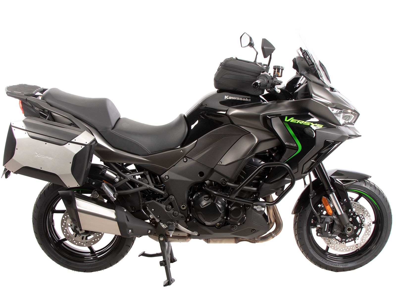 C-Bow zijdrager zwart voor Kawasaki Versys 1100 /SE (25-) Hepco & Becker