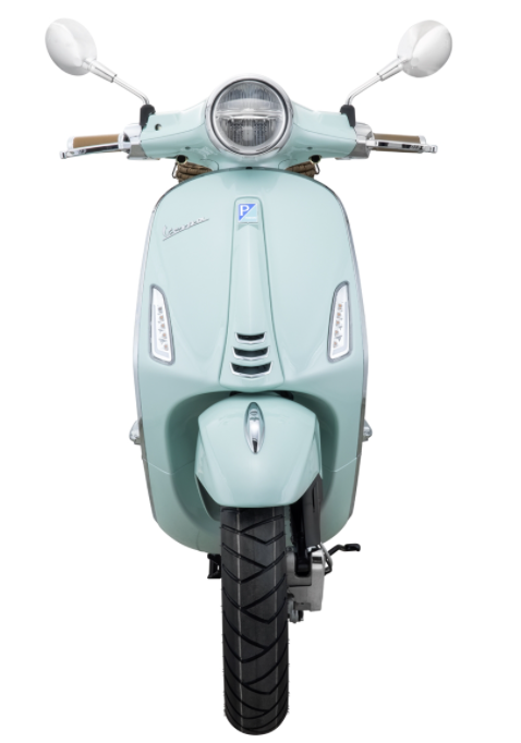 Richtingaanwijzerset links/rechts voor Vespa Primavera/Sprint 50cc 2T/4T, blank
