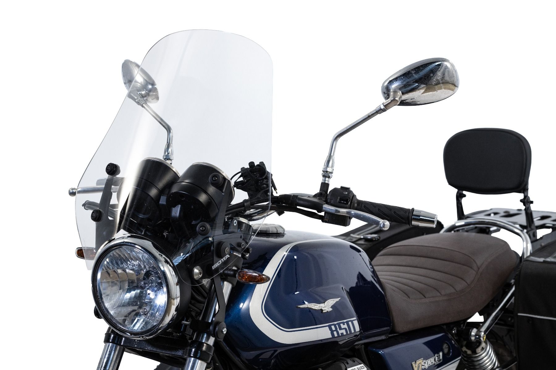 Middelhoog windscherm voor Moto Guzzi V7 850 Special (21-24)