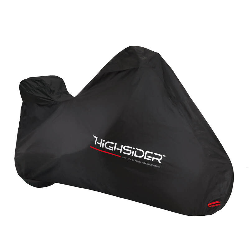 HIGHSIDER pro outdoor afdekzeil zwart M, met topkoffer (1pc)