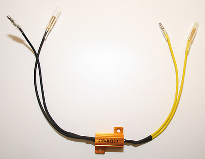 HIGHSIDER slimme vermogensweerstand 25 W - 8,2 Ohm, met kabel (paar)
