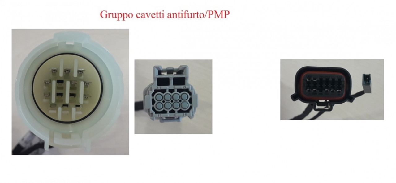 Installatieset voor multimediaplatform en antidiefstalvoorziening voor MP3 HPE 300 /Sport (19-23)