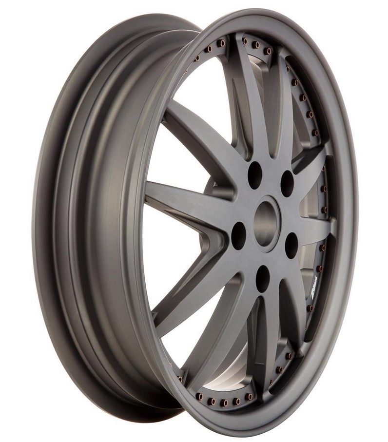 Velg sport voor/achter voor Vespa GTS/GTS Super/GTV/GT 60/GT/GT L/946 125-300ccm, grijs mat