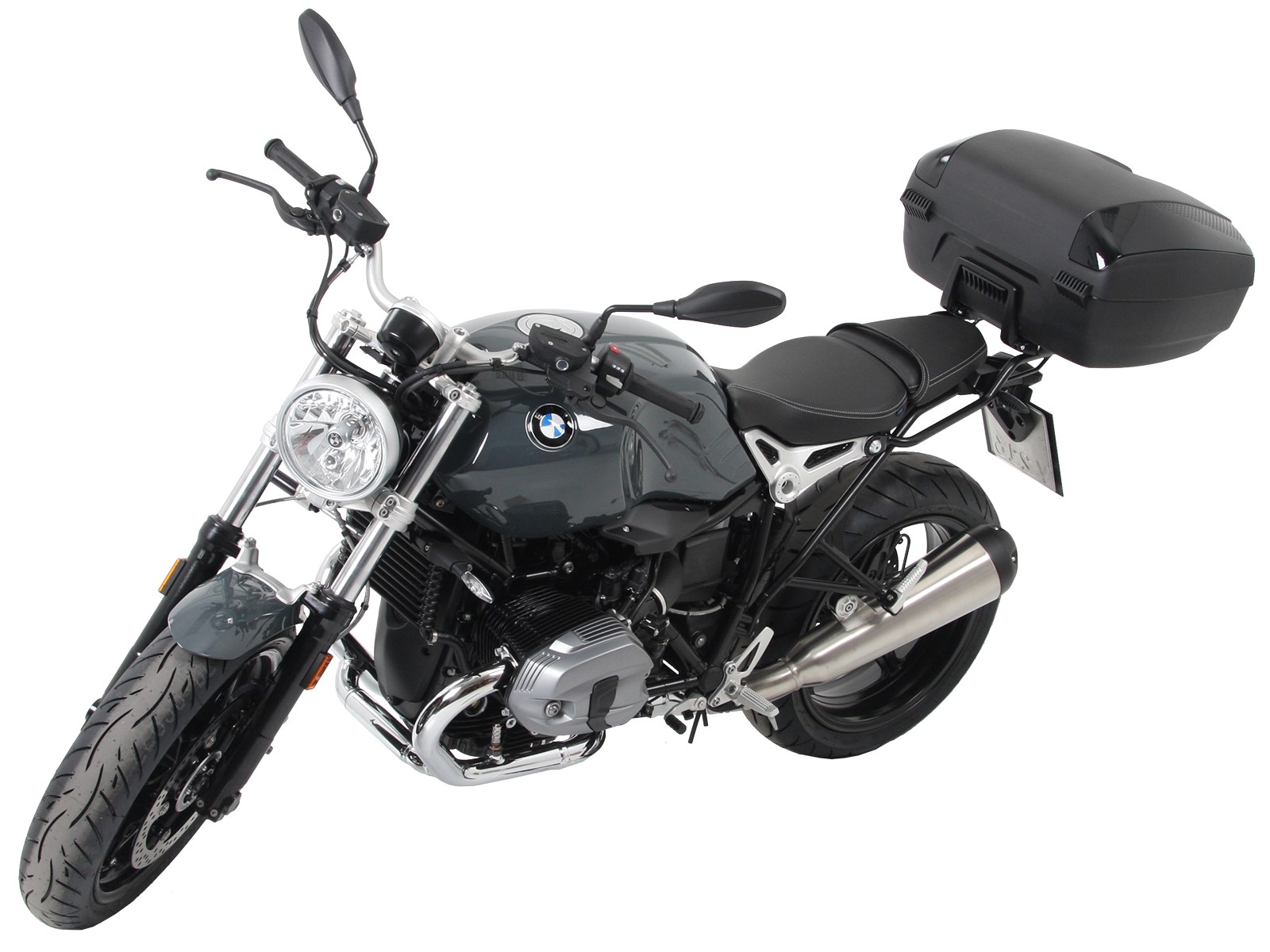 Easyrack topkoffer zwart voor BMW R nineT Pure (17-23) Hepco & Becker