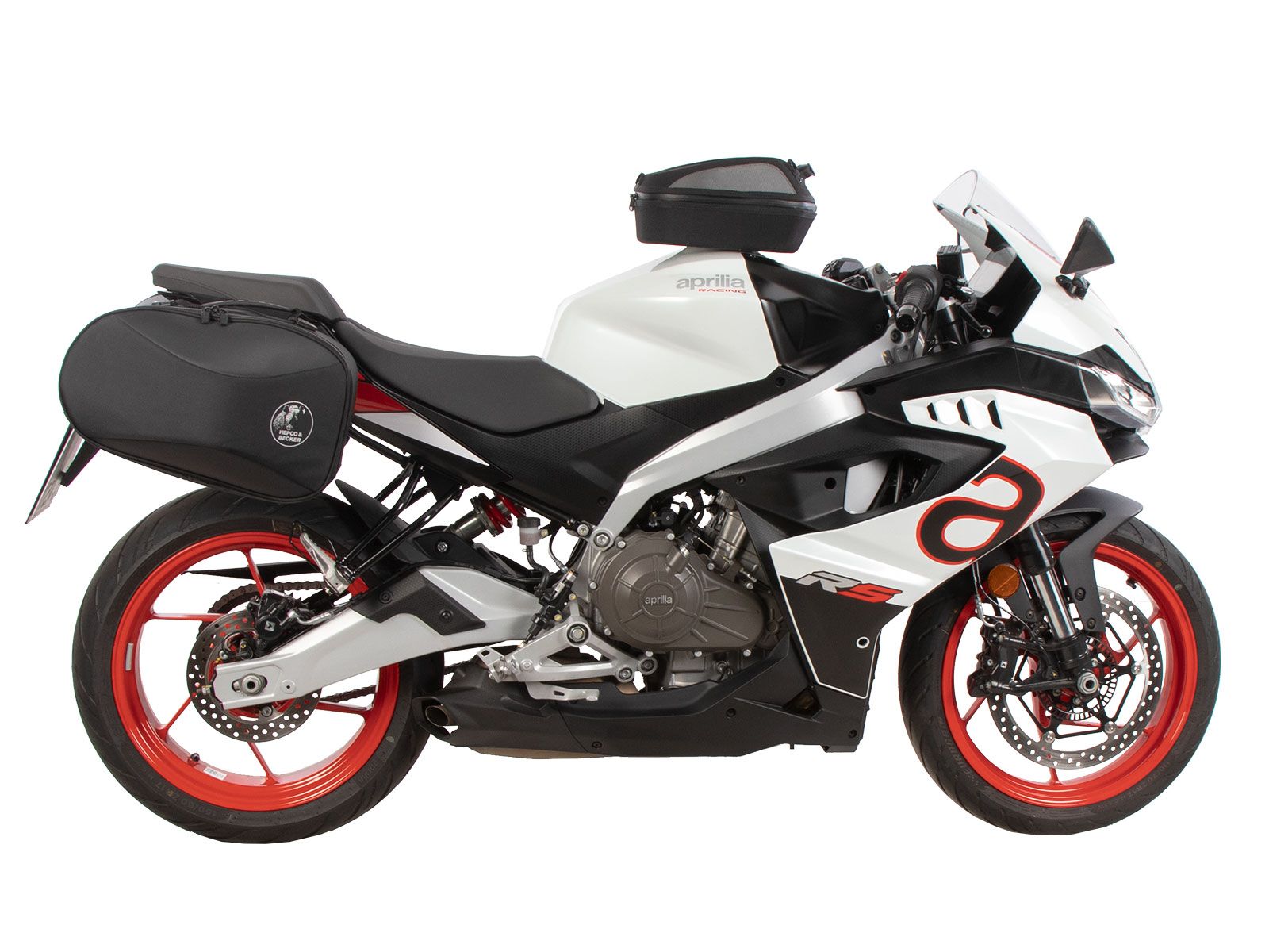 C-Bow zijdrager zwart voor Aprilia RS 457 (24-) Hepco & Becker