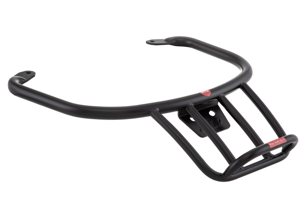 Bagagerek / duohandgreep achter 70s voor Vespa GTS/GTV/GT 125-300ccm 4T LC, glanzend zwart