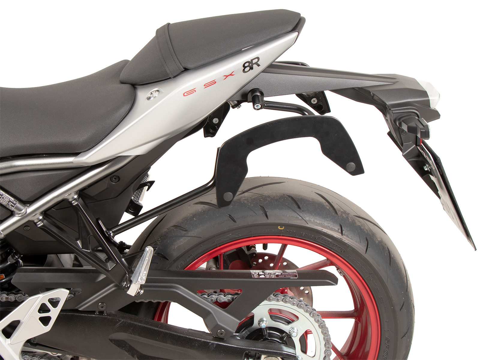 C-Bow zijdrager zwart voor Suzuki GSX-8R (24- ) Hepco & Becker