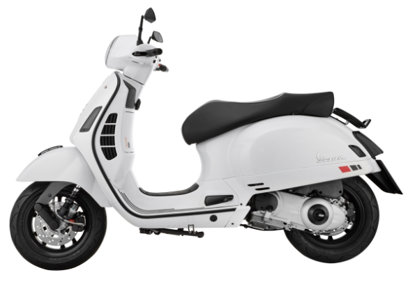 Deksel vario voor Vespa, mat zwart