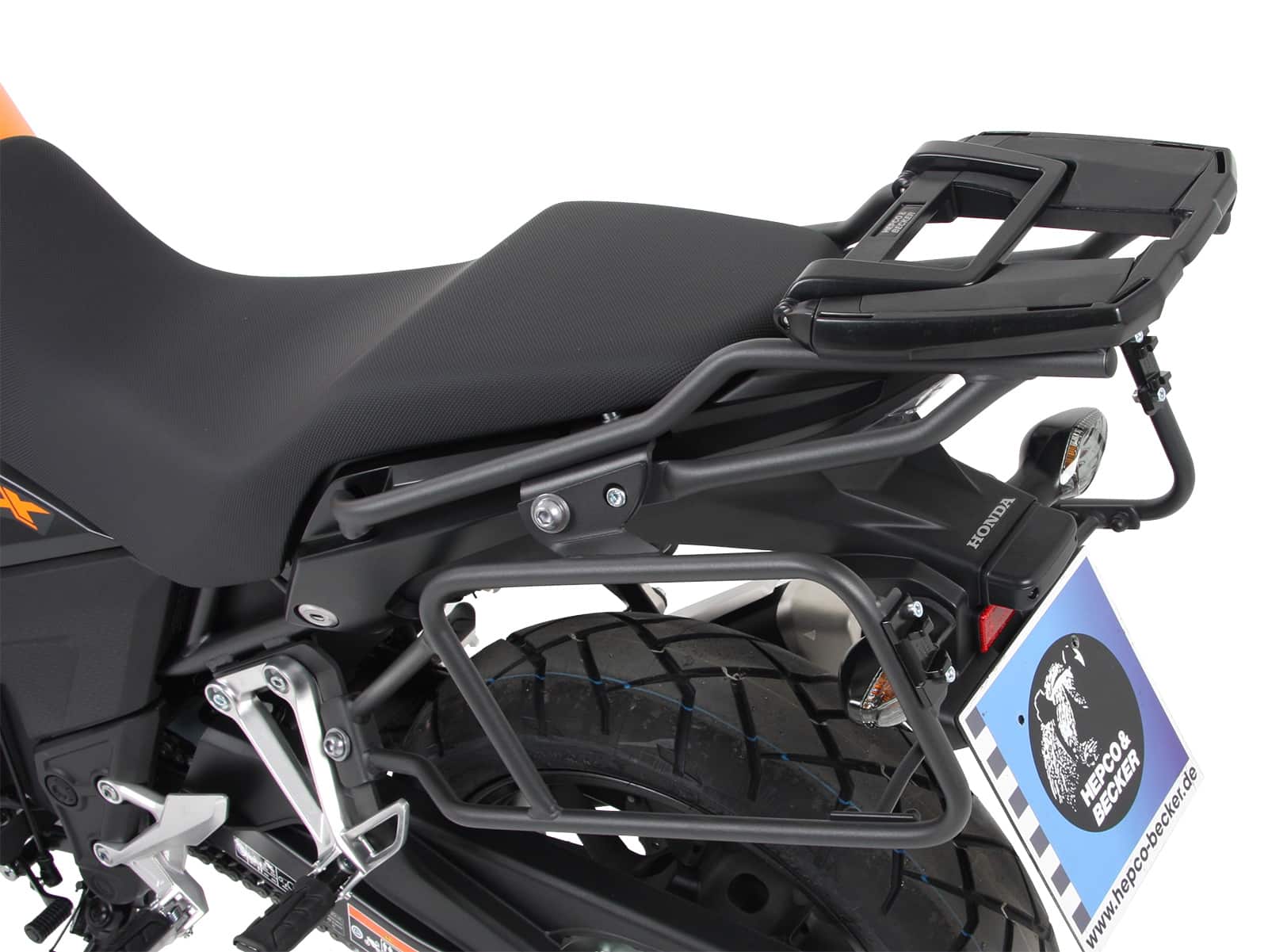 Easyrack antraciet voor Honda CB 500 X (17-18) Hepco & Becker