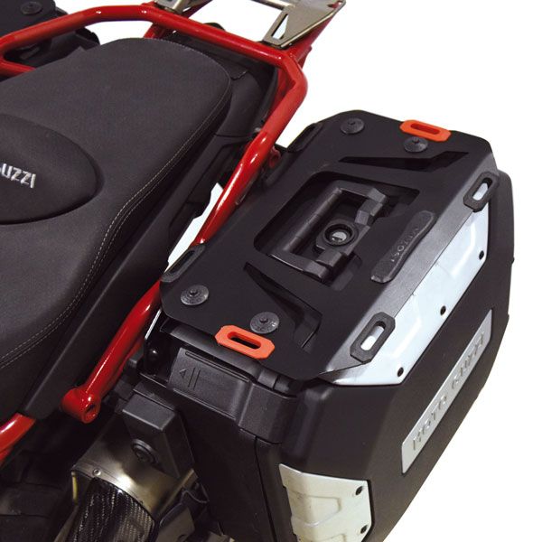 Paar bagagerekken voor originele Urban zijkoffers voor Moto Guzzi V85 TT