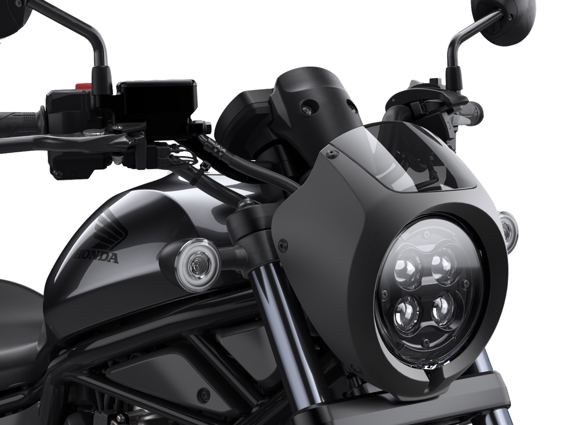 Koplamp masker voor Honda CMX 1100 Rebel 2021-