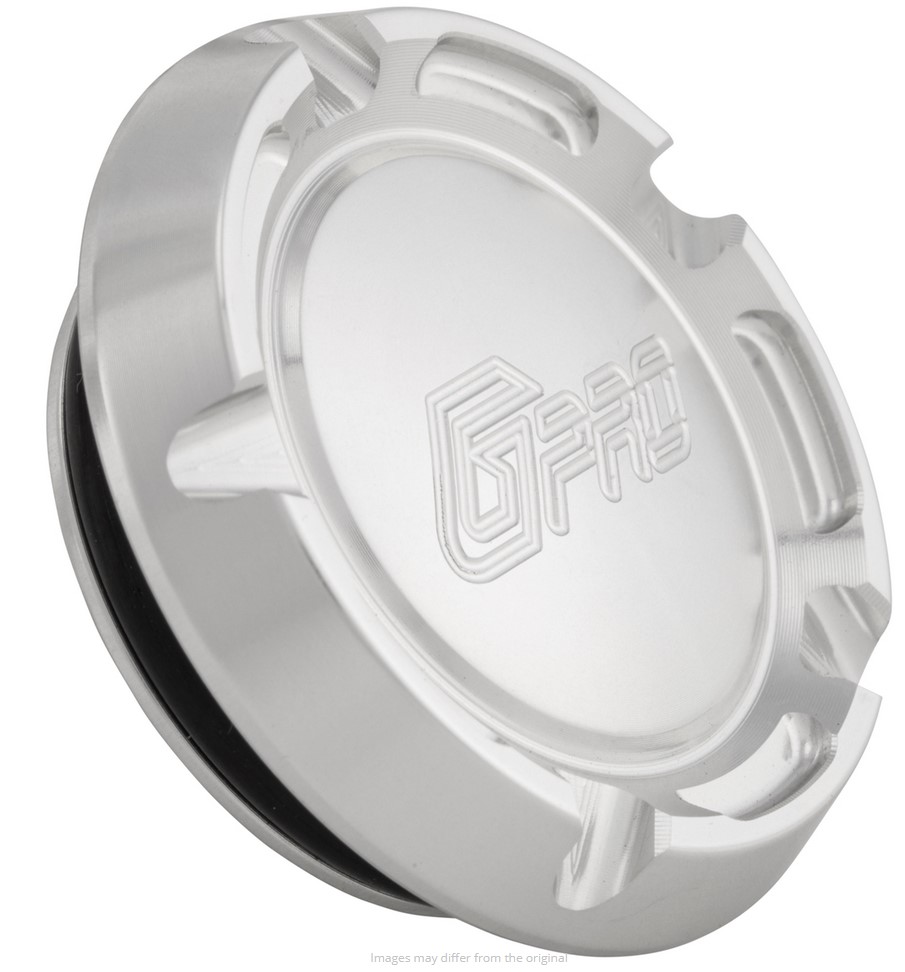Stofkap velg voorzijde MK II voor Vespa, zilver