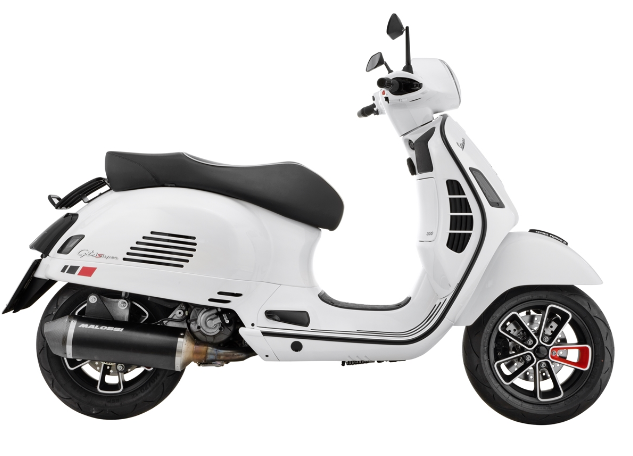 Richtingaanwijzerset voor & achter voor Vespa GTS/GTS Super/GTV 125-300cc ('14-), getint