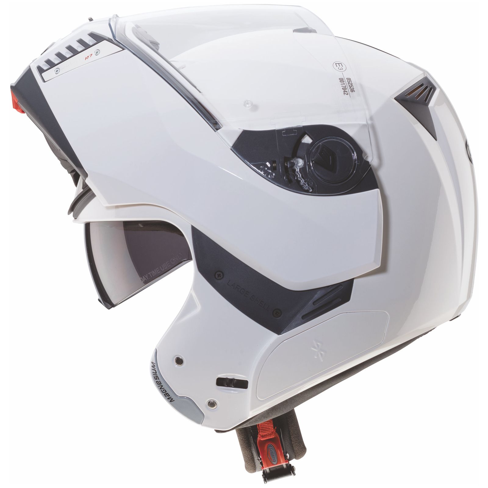 Caberg oversize helm Sintesi, wit