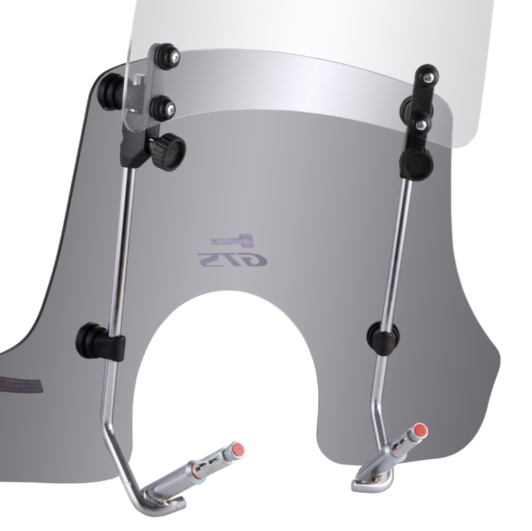 Windscherm FACO "Twin-Screen" voor Vespa GTS /GTS Super 125/300cc (`23-), getint
