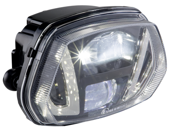 Koplamp LED "Black Edition" voor Vespa Sprint 50-150ccm 2T/4T ('13-'18)