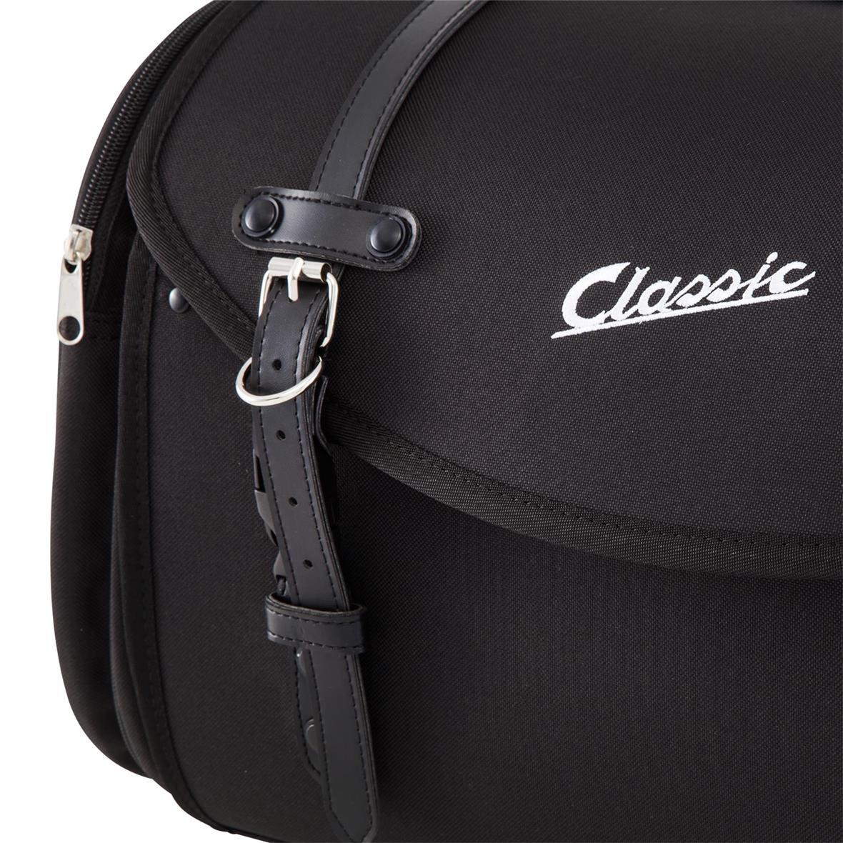 Classic" grote tas voor Vespa - zwart, nylon