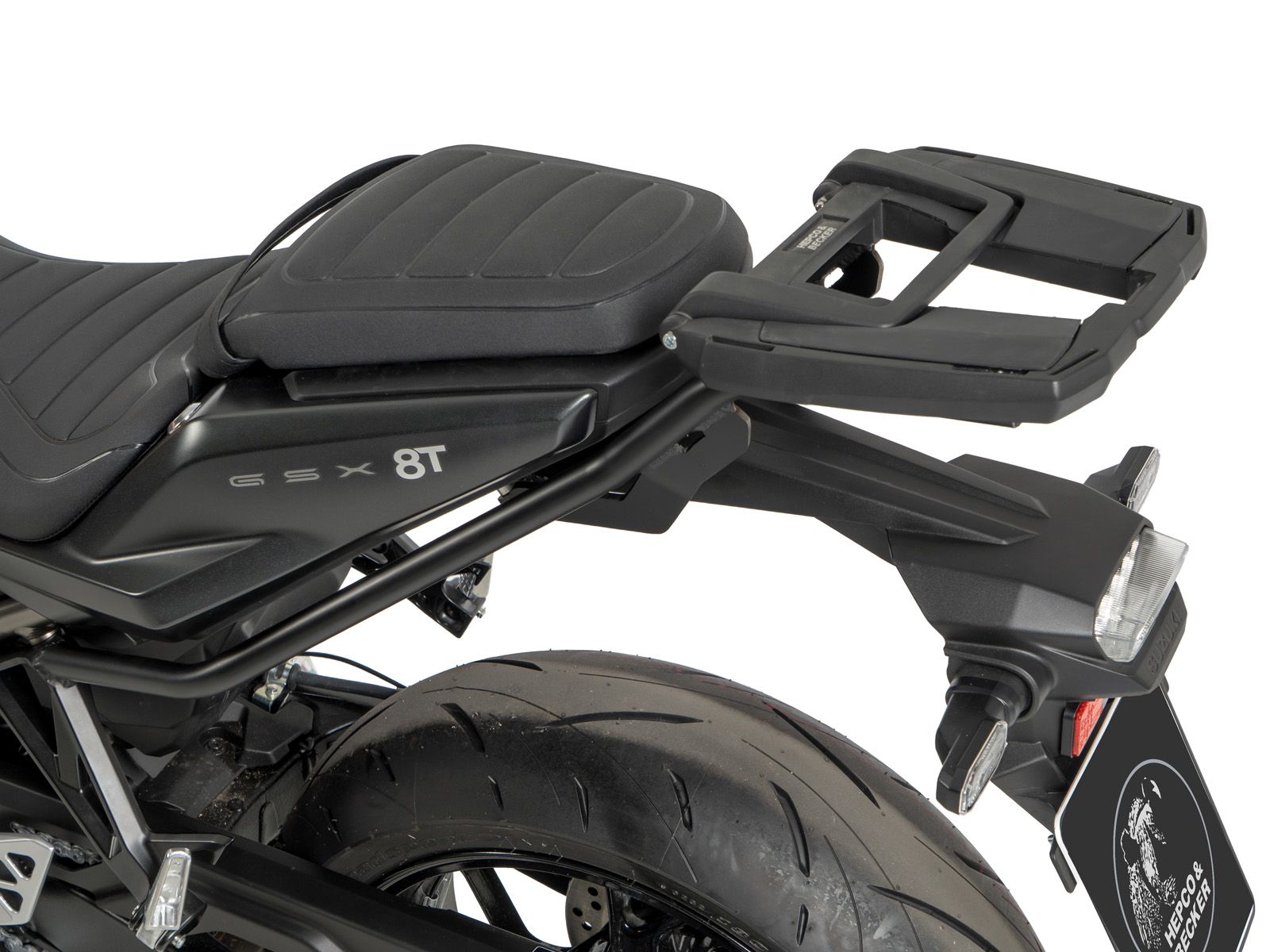 Easyrack topkoffer zwart voor Suzuki GSX-8T (25-) Hepco & Becker