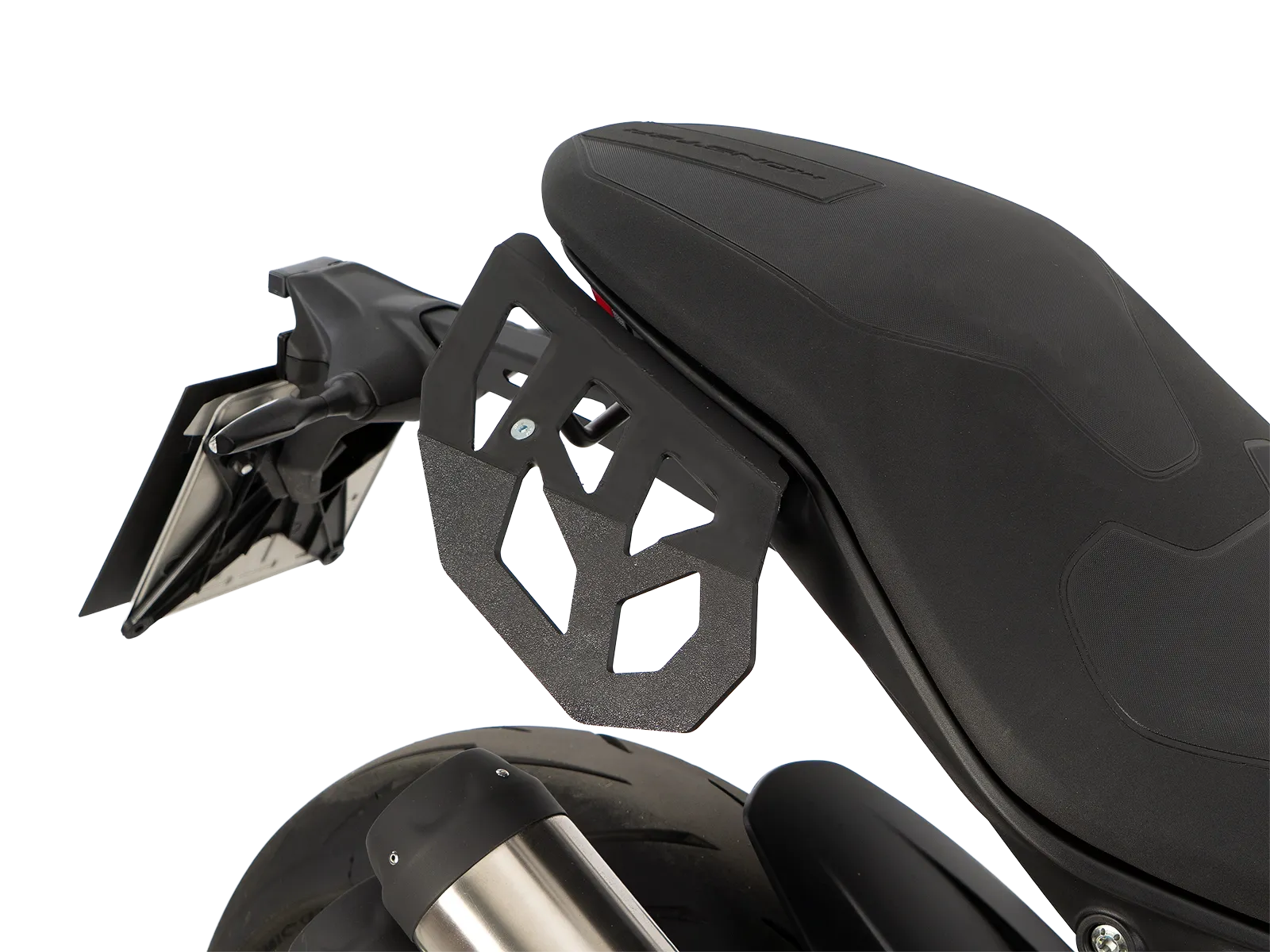Afstandhouder Luggage Guard zwart voor Ducati Monster 890 / + (26-) Hepco & Becker