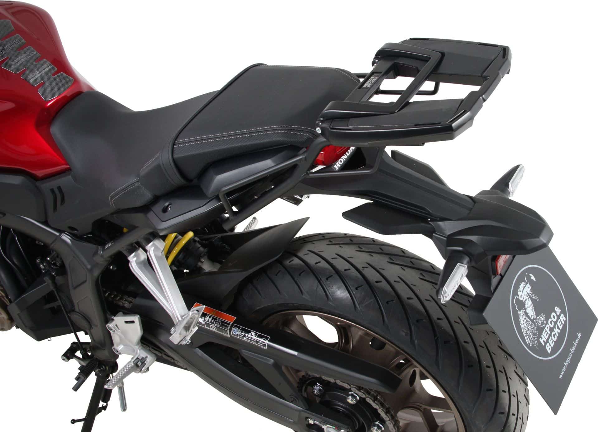 Easyrack topkoffer zwart voor Honda CBR 650 R (19-20) Hepco & Becker
