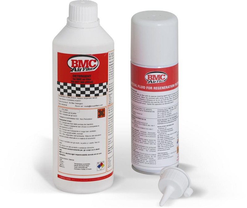 BMC Sport Luchtfilter Reiniging Kit (200ml Filter Olie Spray & 500ml Reiniger - WA200-500)