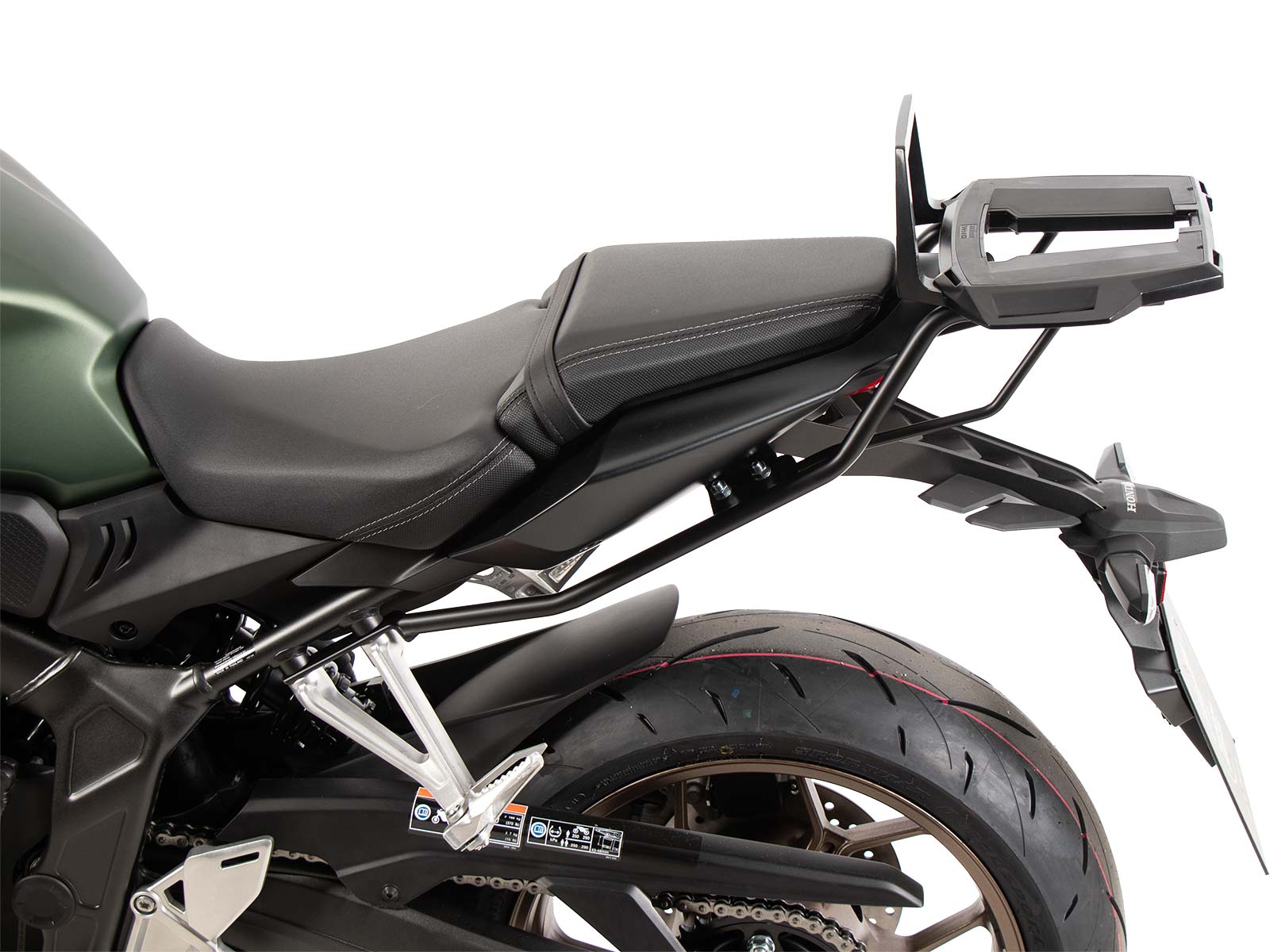 Aluminium topkofferdrager voor Honda CB 650 R / E-koppeling (24-) Hepco & Becker