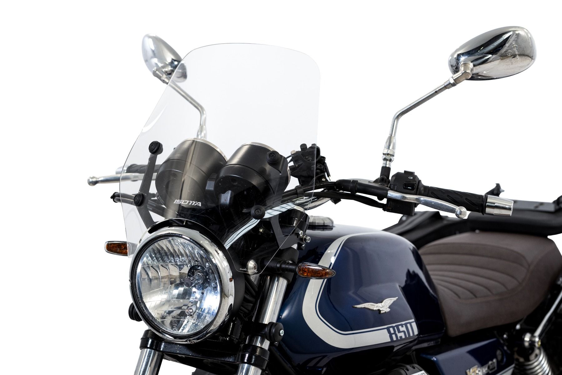 Middelhoog windscherm voor Moto Guzzi V7 850 Special (21-24)