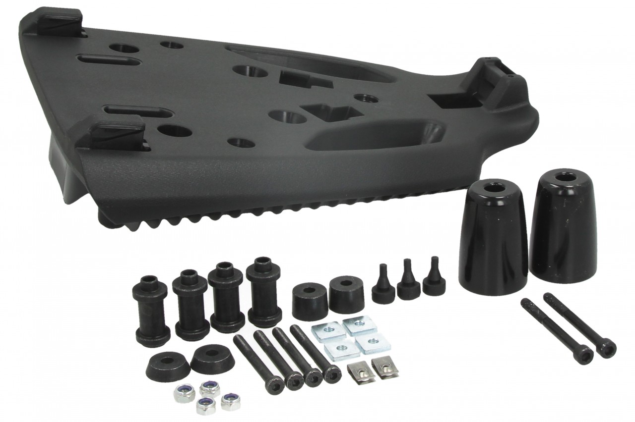 Topkoffer Kit Sleutelloze 52L (incl. montageplaat) voor Beverly HPE Origineel Piaggio