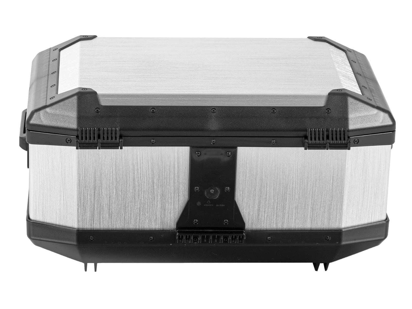 Aluminium topkoffer Xplorer 60 liter zilver Hepco & Becker